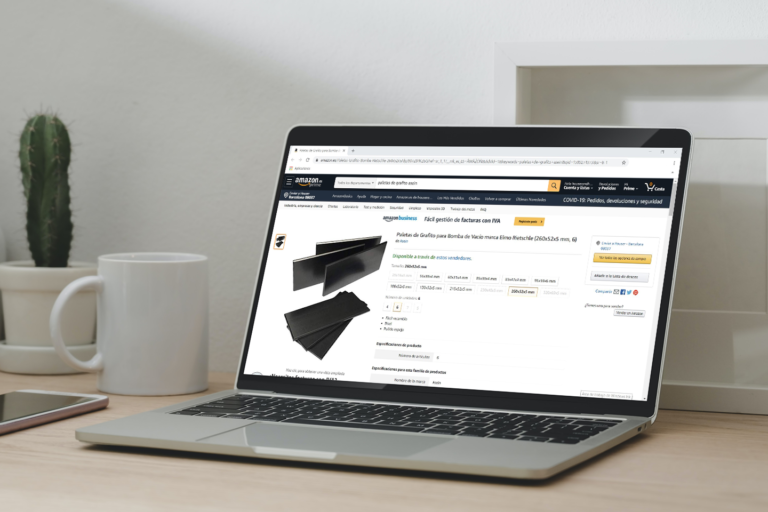 Creación de la página de Amazon para ASEIN